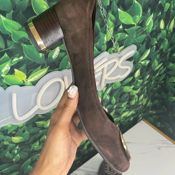 TORY BURCH SHOES 100% AUTHENTIC TORY BURCH PUMPS TORY BURCH HEELS - Picture 9 of 12